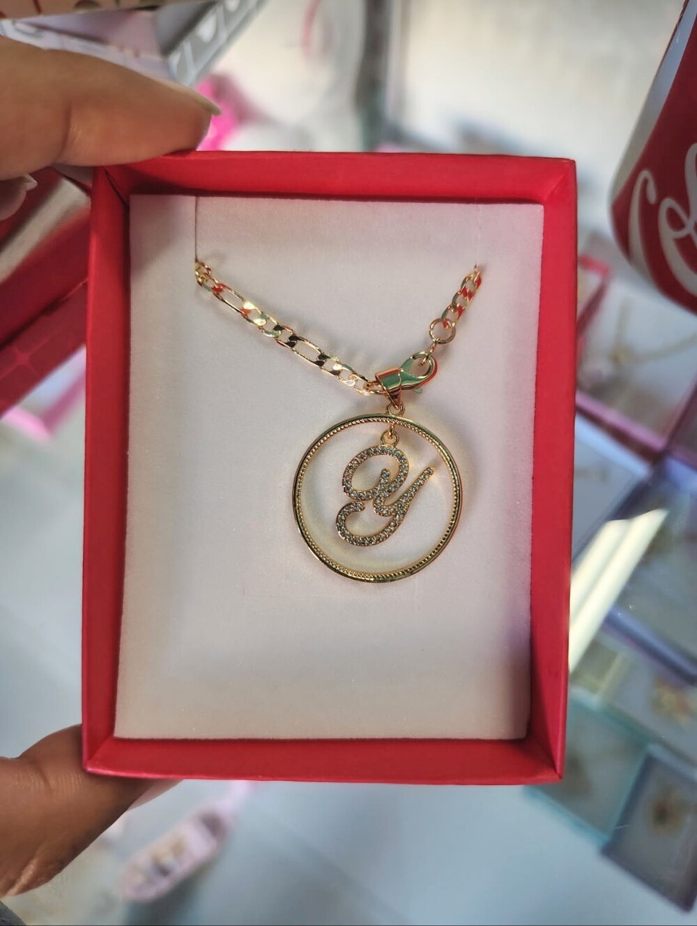 Y Initial Necklace